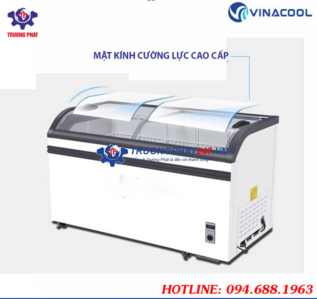 Tủ trưng bày mặt kính 1m5