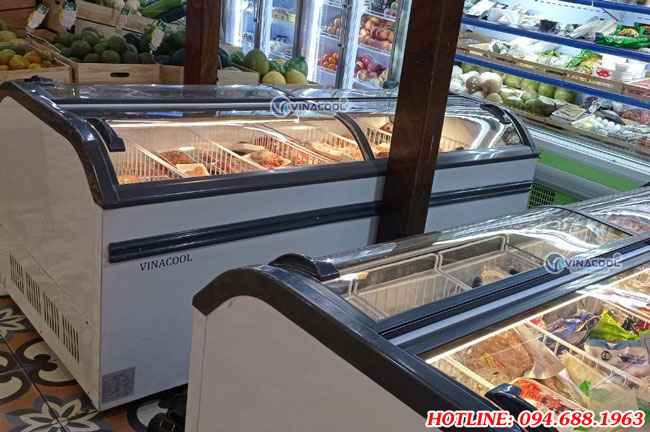 tủ bảo quản siêu thị 3 chế độ