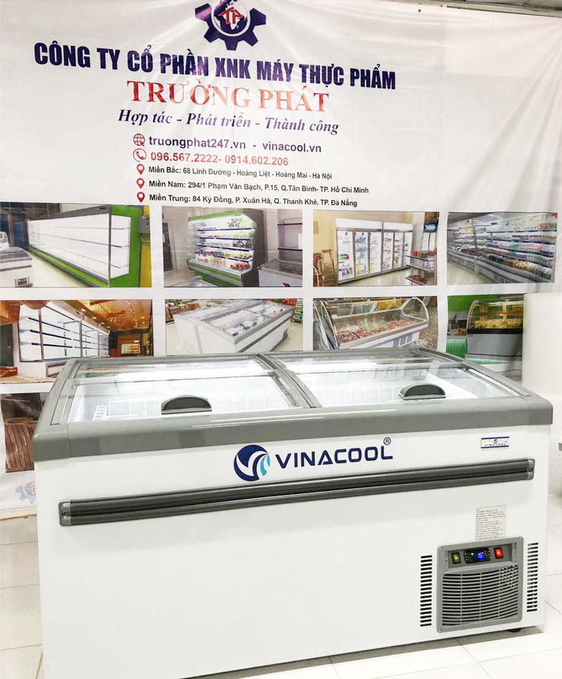 tủ đông lạnh nằm 1m5