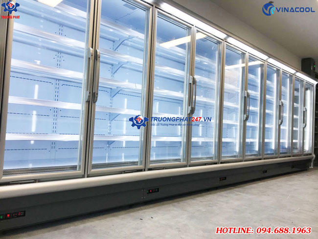 tủ đông cánh kính kích thước theo yêu cầu