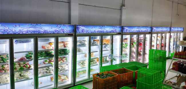 tủ đông 4 cánh block ngoài