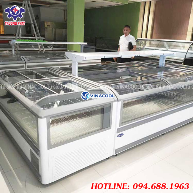 tủ đông trưng siêu thị
